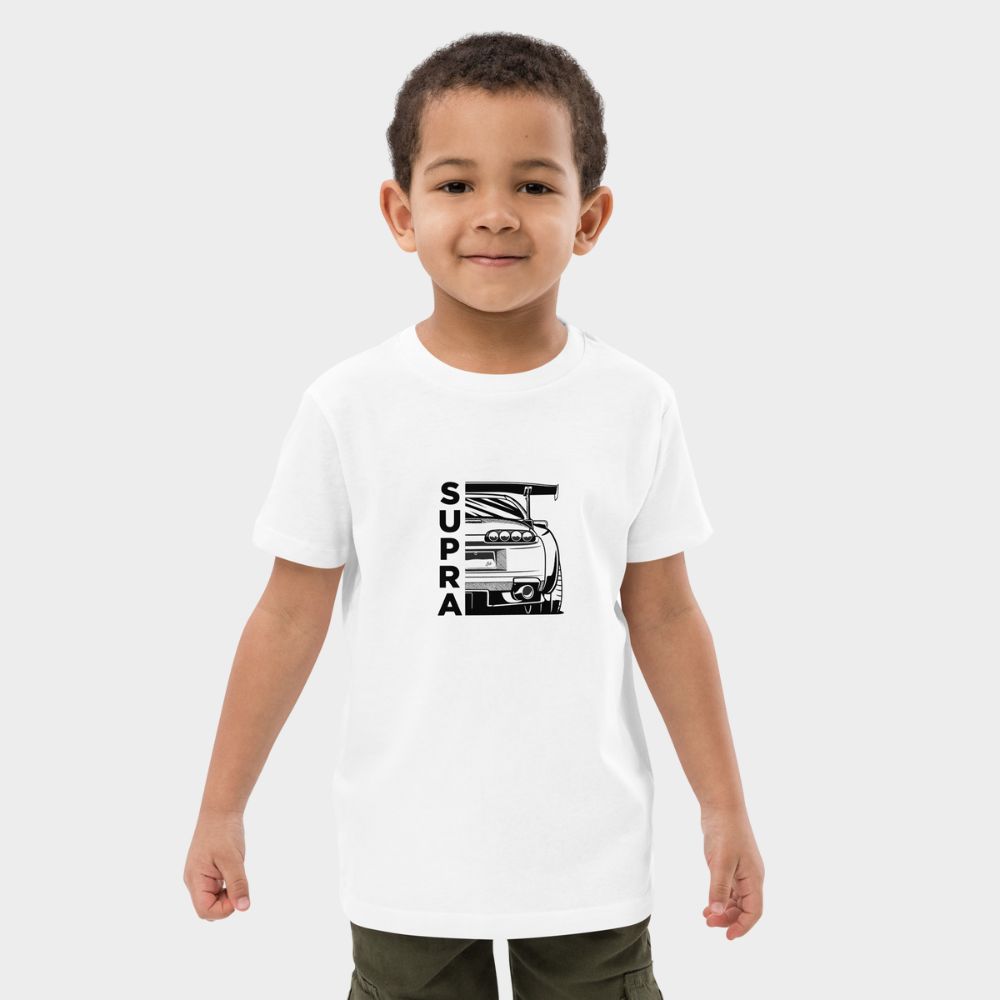 LouVoyage - T-shirt Boys - Supra Illustration - White - 3/13Y