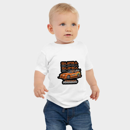 LouVoyage - T-shirt Baby - Supra Racing Mode - Black & White - 6/24M