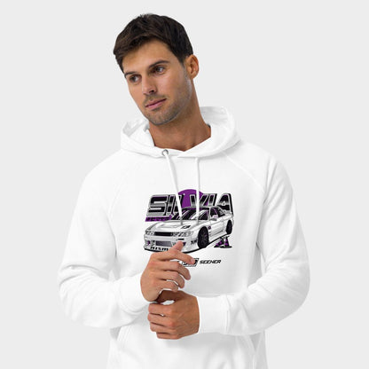 LouVoyage - Hoodie Men - Silvia S13 - White - XS/3XL