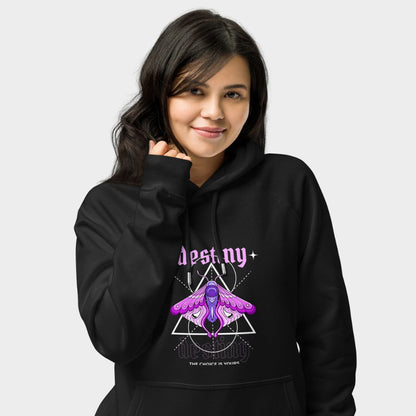 LouVoyage - Hoodie Women - Butterfly of Destiny - Black - XS/3XL