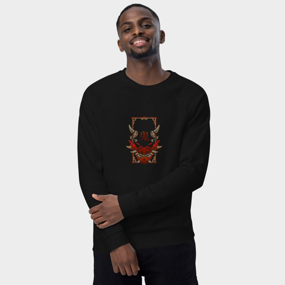 LouVoyage - Pullover Men - Oni - Black - XS/3XL