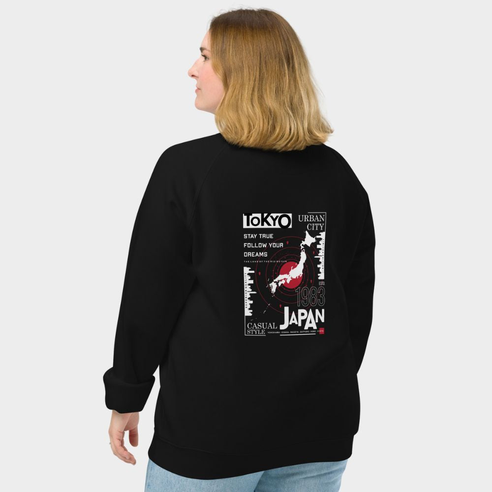 LouVoyage - Pullover Women - Japan - Black & Gray - XS/3XL