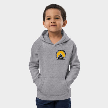 LouVoyage - Hoodie Boys - Motorcycle Community - Gray - 4/12Y