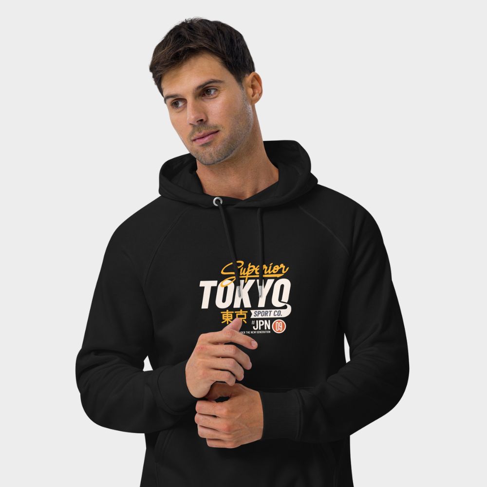 LouVoyage - Hoodie Men - Tokyo Racing - Black - XS/3XL