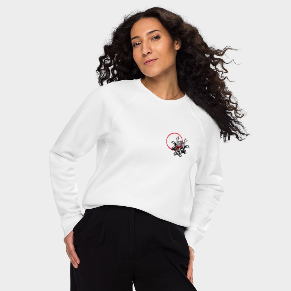 LouVoyage - Pullover Women - Samurai Spirit - White - XS/3XL