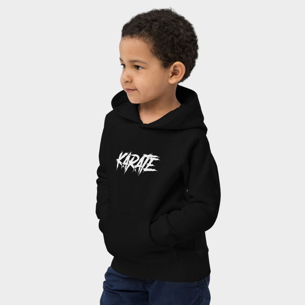 LouVoyage - Hoodie Boys - Karate - Black - 4/12Y