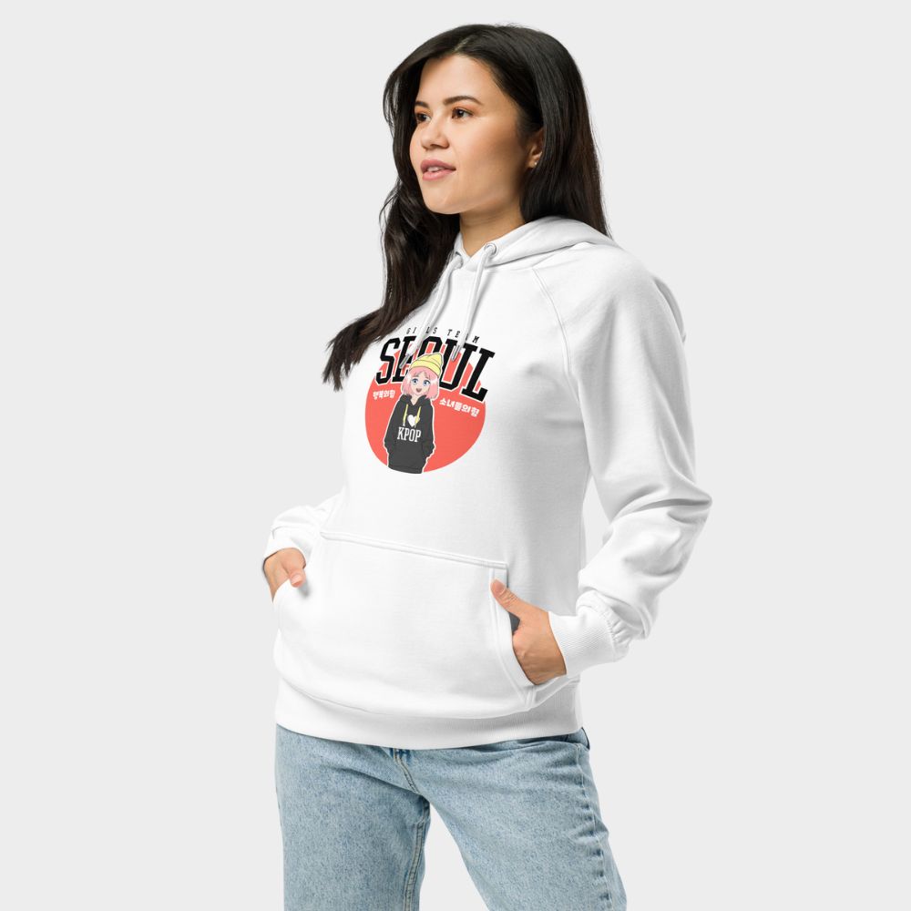 LouVoyage - Hoodie Women - Seoul Society - White - XS/3XL