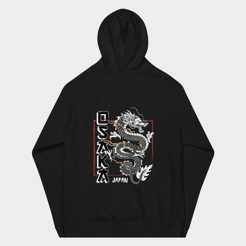 LouVoyage - Hoodie Men - Dragon Osaka - Black - XS/3XL