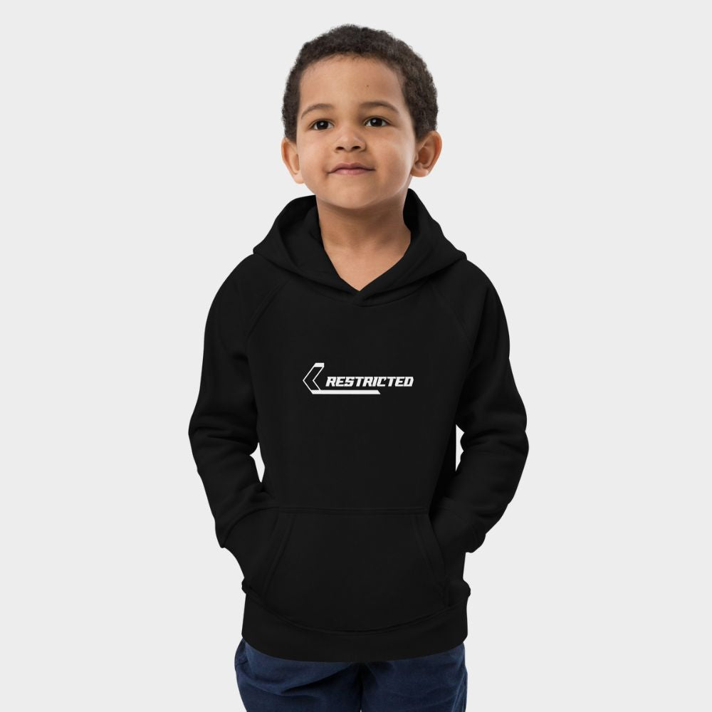 LouVoyage - Hoodie Boys - Restricted - Black & Gray - 4/12Y