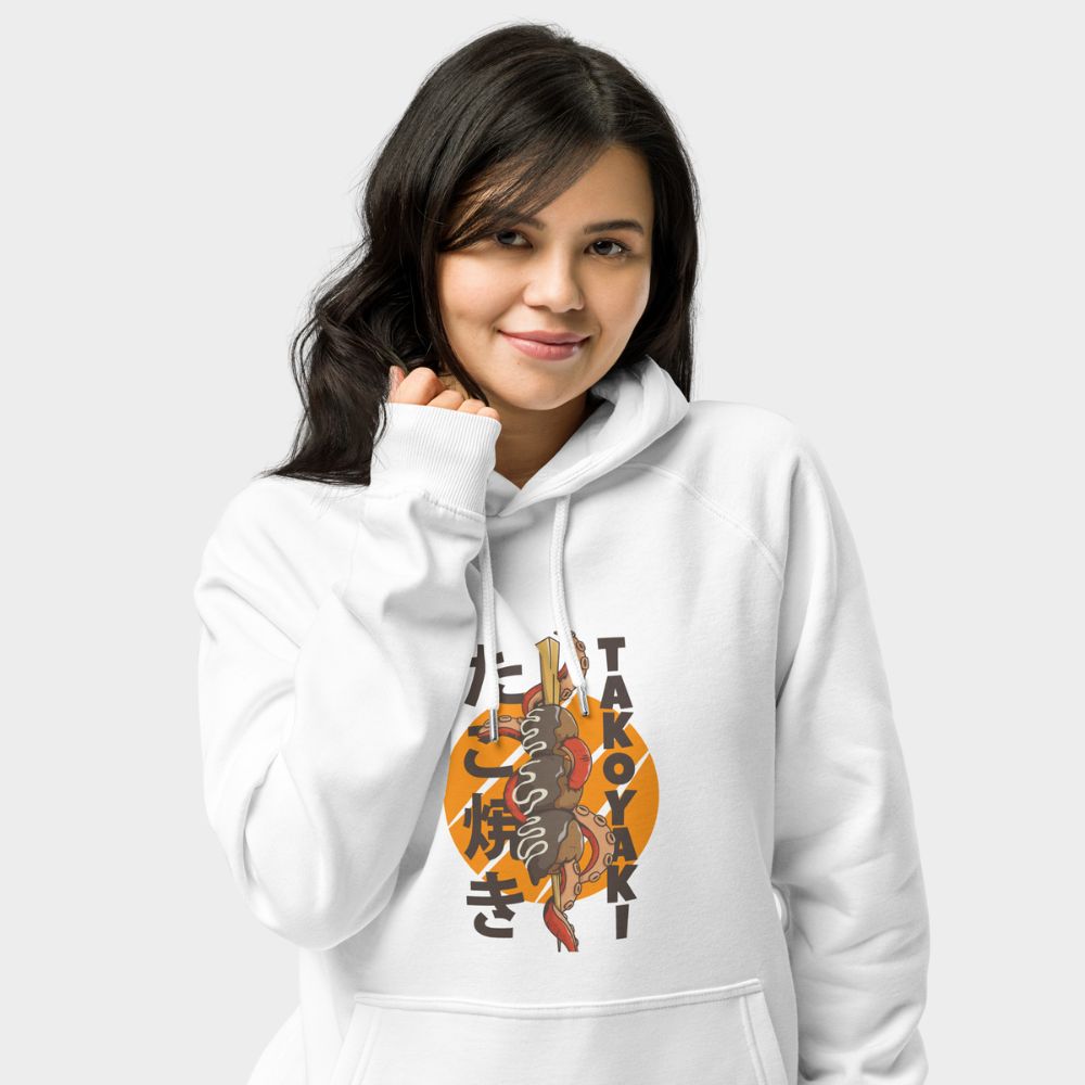 LouVoyage - Hoodie Women - Takoyaki - White - XS/3XL