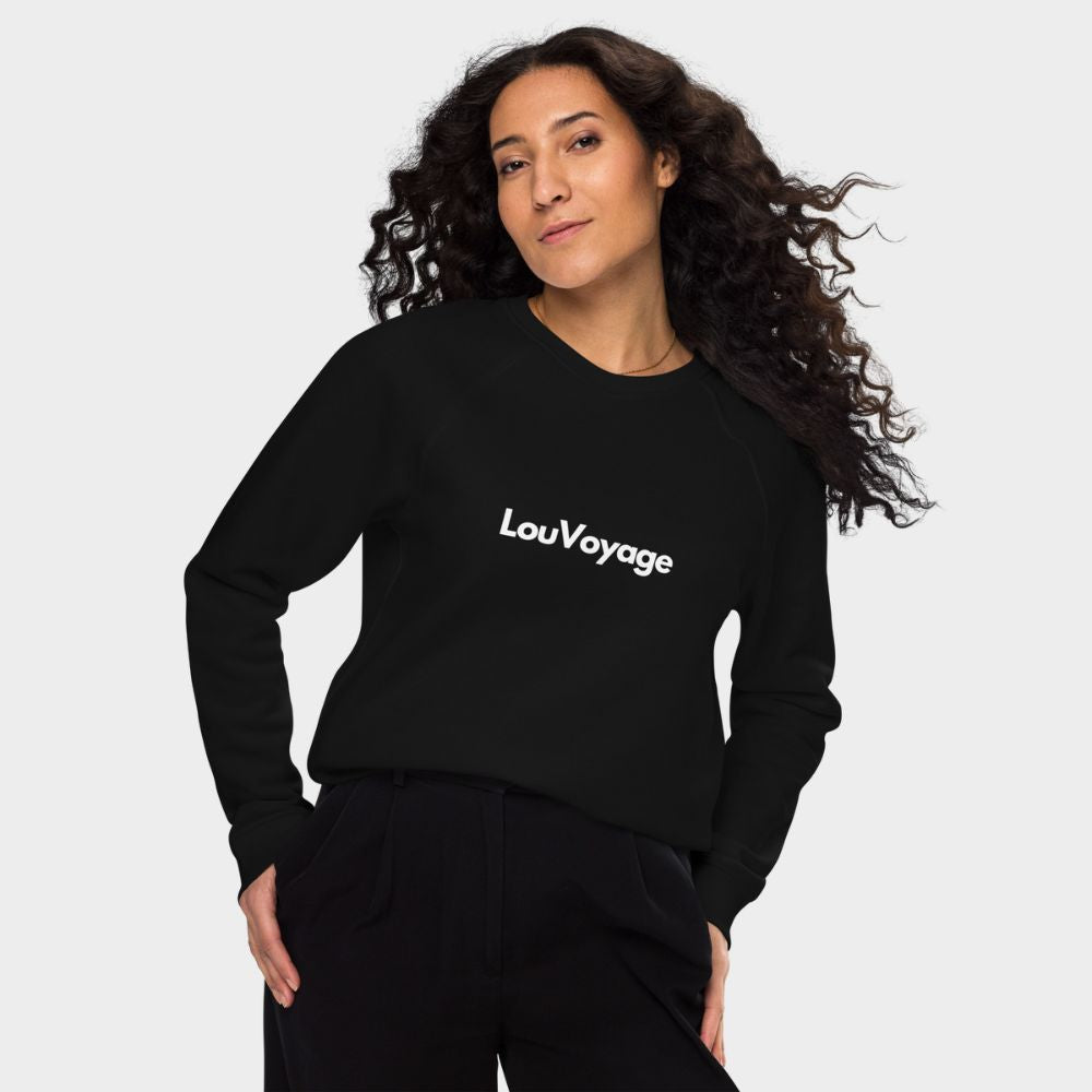 LouVoyage - Pullover Women - Flower Tiger - Black & Gray - XS/3XL