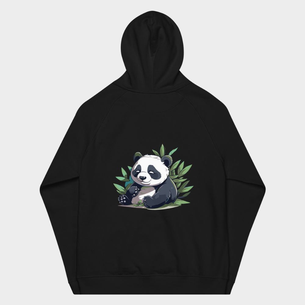 LouVoyage - Hoodie Women - Kawaii Panda - Black & White - XS/3XL