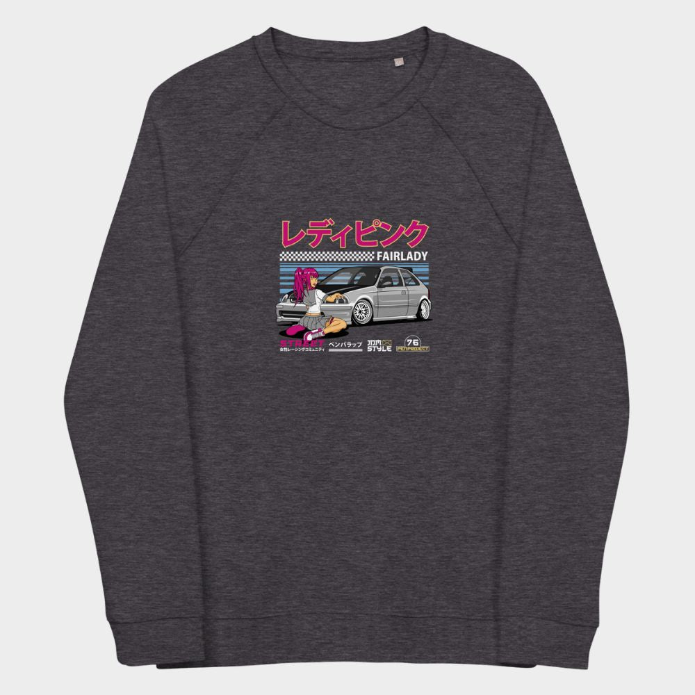 LouVoyage - Pullover Men - Lady JDM - Black & Gray - XS/3XL