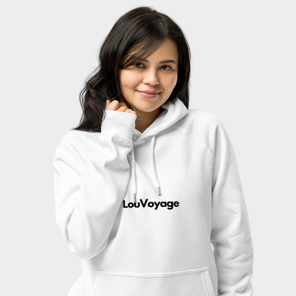 LouVoyage - Hoodie Women - Geisha Samurai - White - XS/3XL