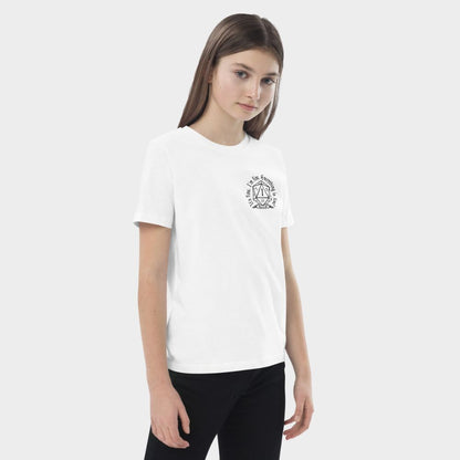 LouVoyage - T-shirt Girls - Dice of Destiny - White - 3/13Y