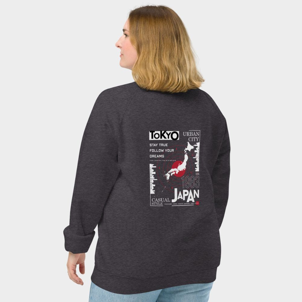 LouVoyage - Pullover Women - Japan - Black & Gray - XS/3XL