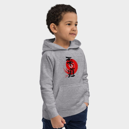 LouVoyage - Hoodie Boys - Judo Style - Gray - 4/12Y