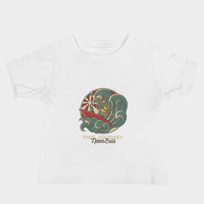 LouVoyage - T-shirt Baby - Wukong - Black & White - 6/24M