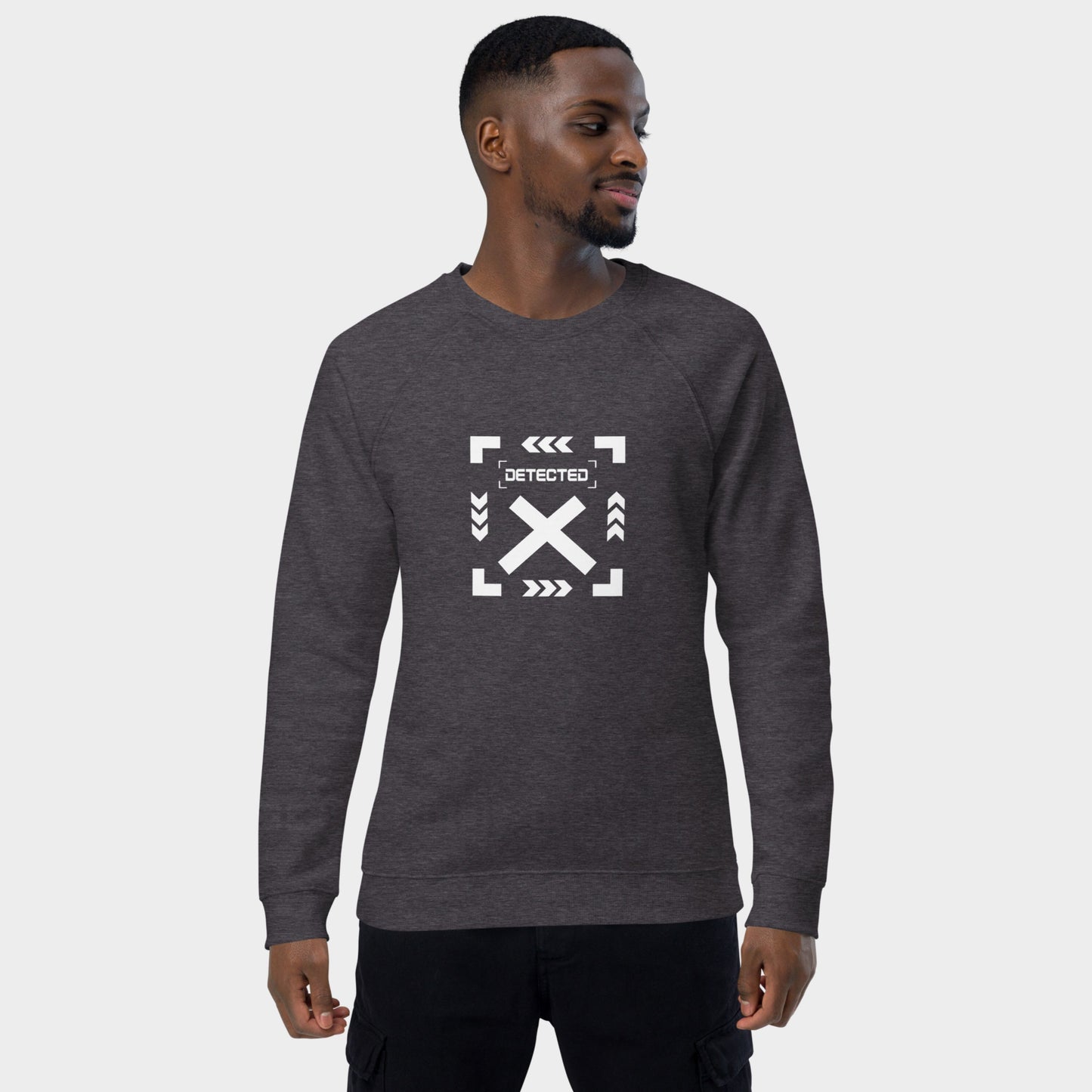 LouVoyage - Pullover Men - Detected - Black & Gray - XS/3XL