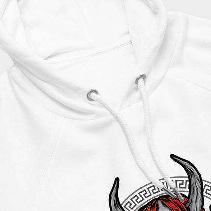 LouVoyage - Hoodie Women - Mystic Demon - White - XS/3XL