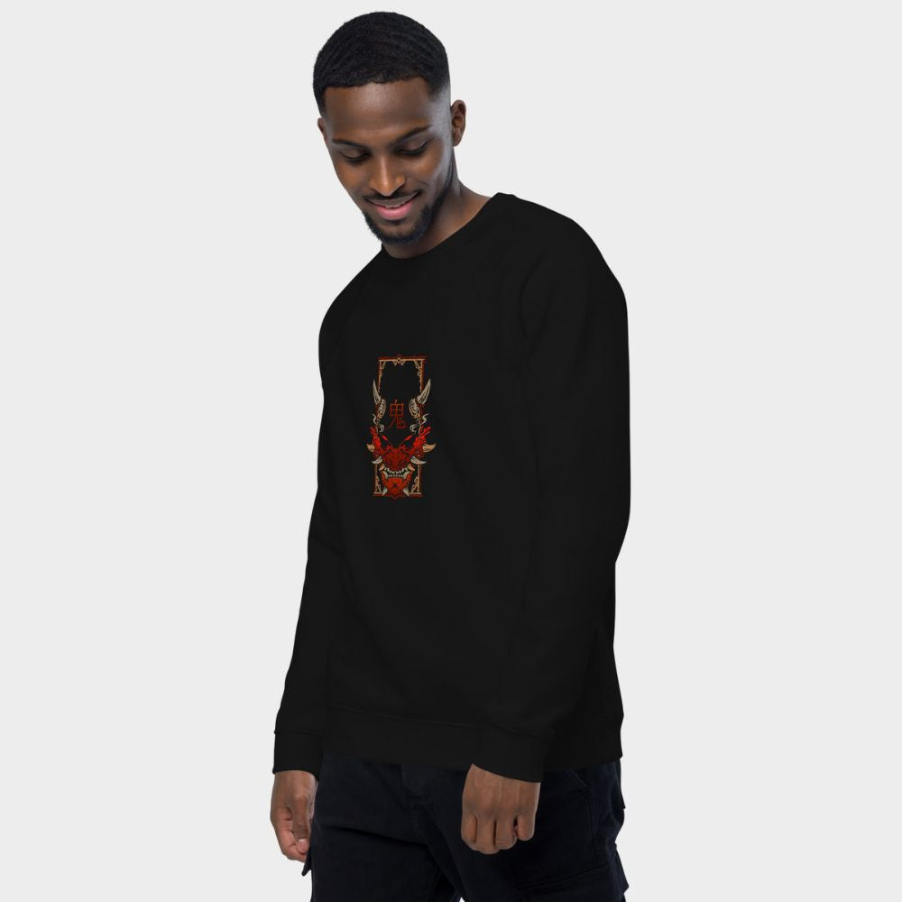 LouVoyage - Pullover Men - Oni - Black - XS/3XL