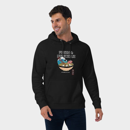 LouVoyage - Hoodie Men - Fresh Ramen - Black - XS/3XL