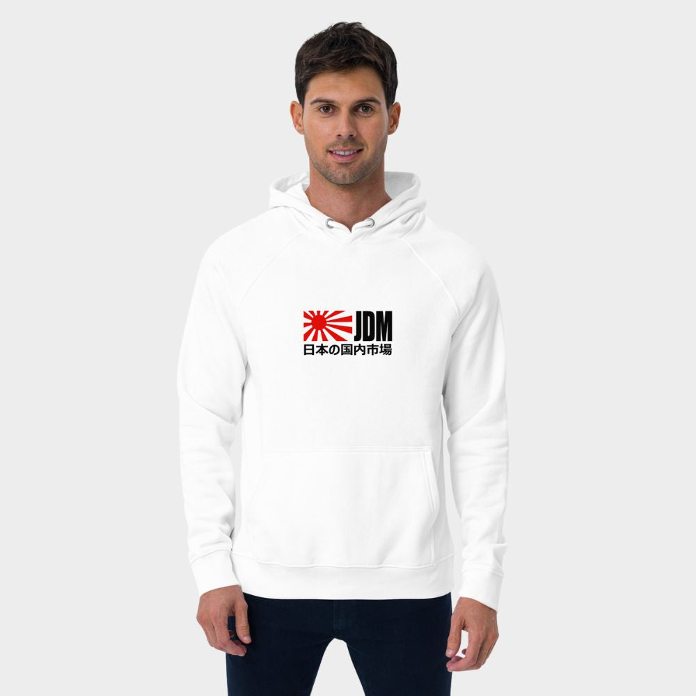 LouVoyage - Hoodie Men - JDM in NY - White - XS/3XL