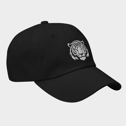 LouVoyage - Cap Men - Embroidery - Tiger - Black