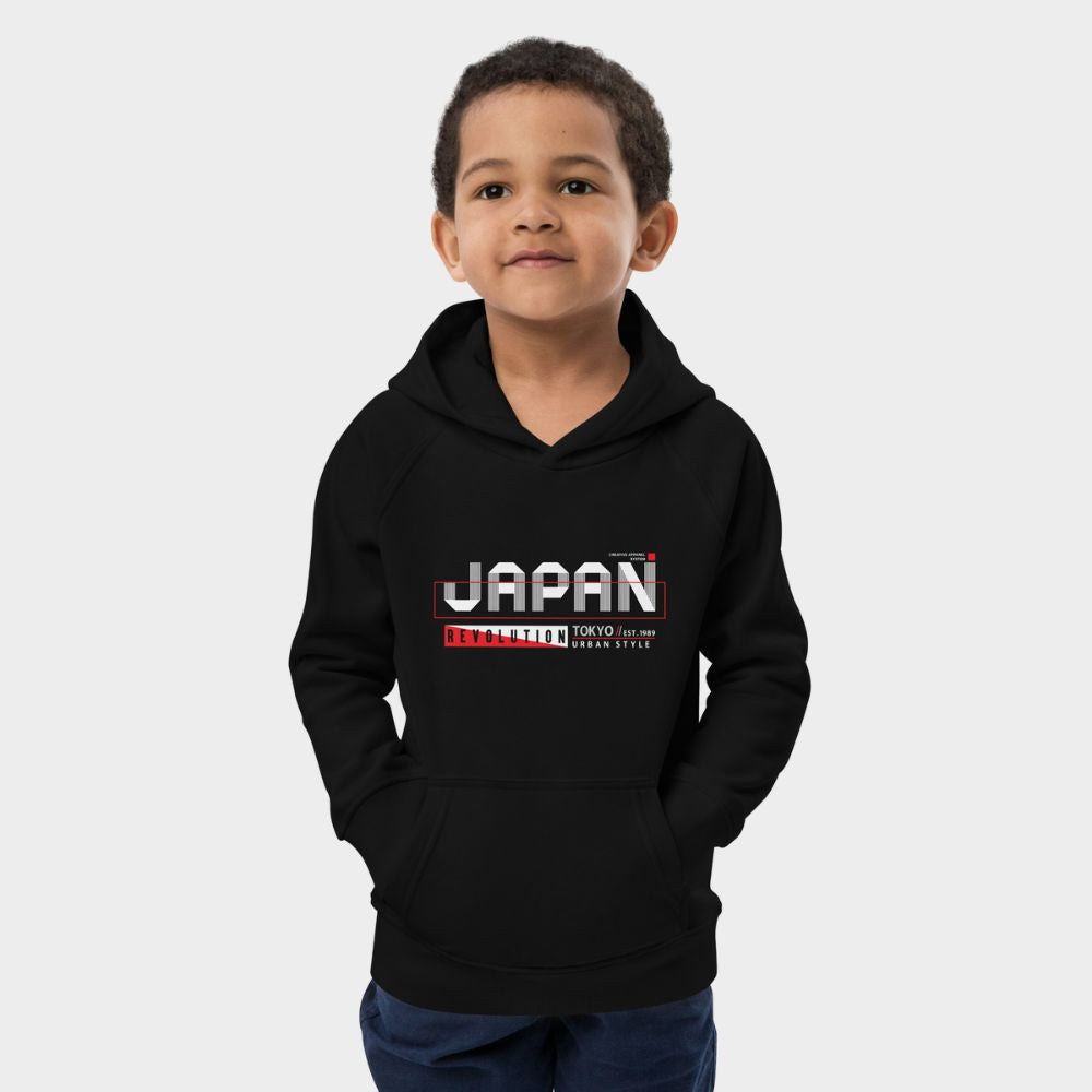 LouVoyage - Hoodie Boys - Japan Racing - Black - 4/12Y