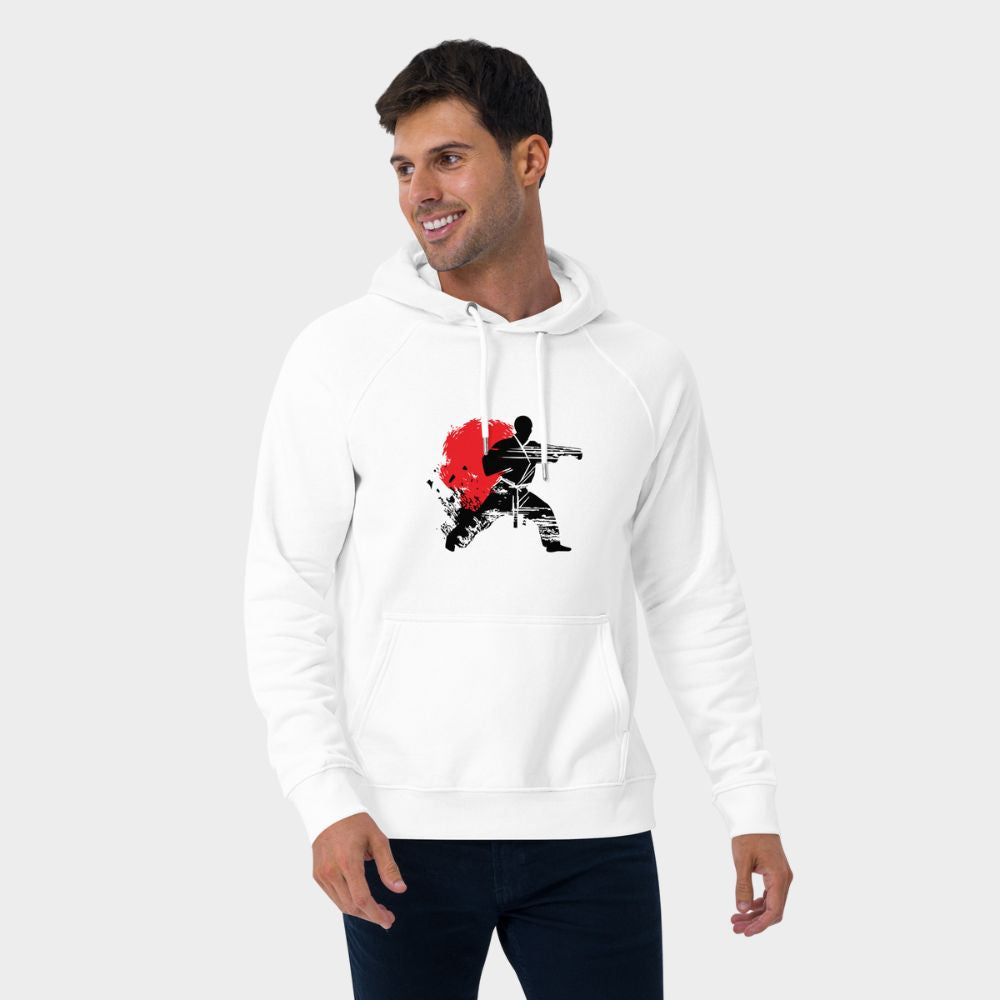 LouVoyage - Hoodie Men - Expert Karate - White - XS/3XL