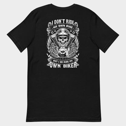 LouVoyage - T-shirt Men - Biker's Motto - Black - XS/3XL