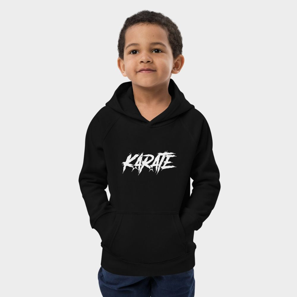 LouVoyage - Hoodie Boys - Karate - Black - 4/12Y