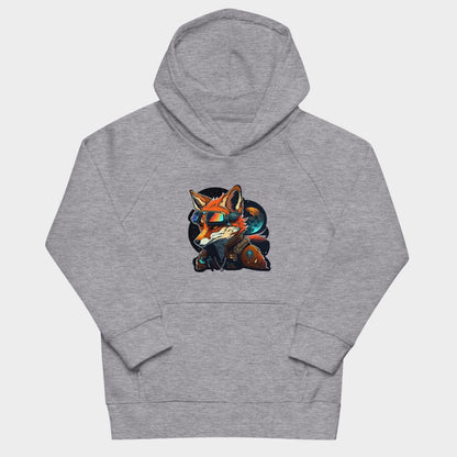 LouVoyage - Hoodie Boys - Beta Fox - Black & Gray - 4/12Y