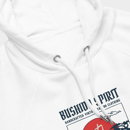 LouVoyage - Hoodie Women - Bushido Spirit - White - XS/3XL