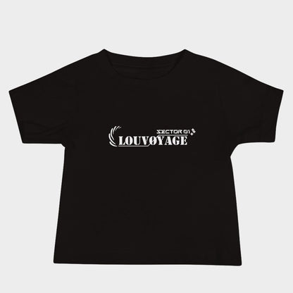 LouVoyage - T-shirt Baby - Danger Style - Black - 6/24M