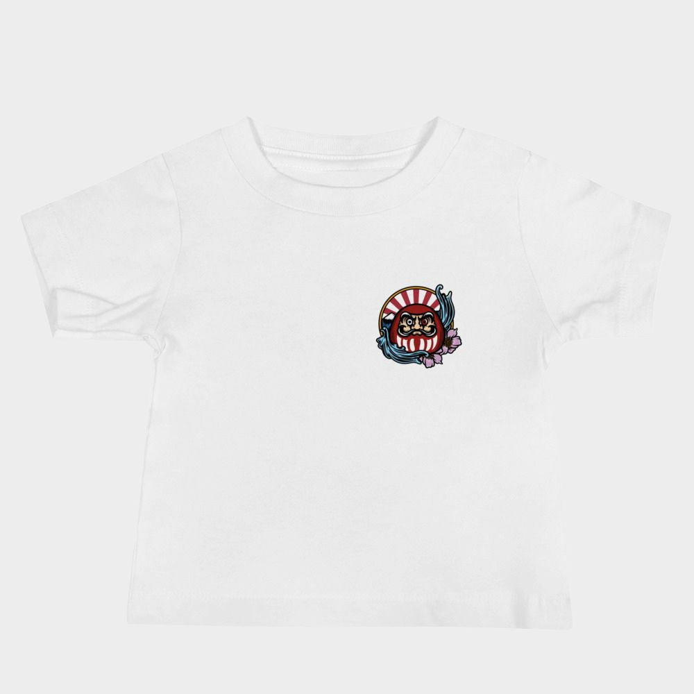 LouVoyage - T-shirt Baby - Daruma Style - Black & White - 6/24M