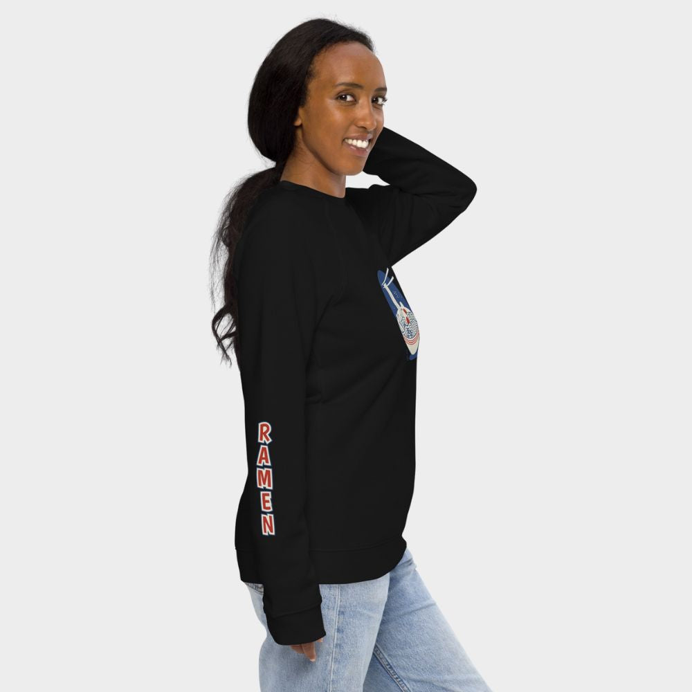 LouVoyage - Pullover Women - Ramen - Black & Gray - XS/3XL