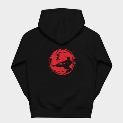 LouVoyage - Hoodie Boys - Karate - Black - 4/12Y