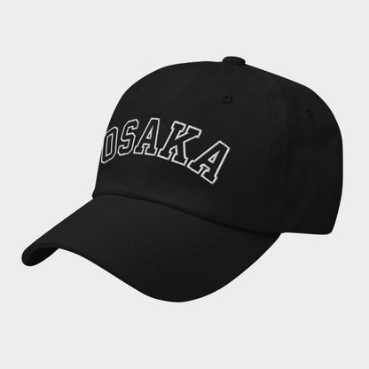 LouVoyage - Cap Men - Embroidery - Osaka - Black