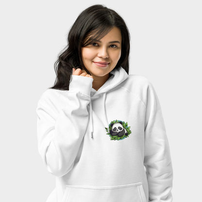 LouVoyage - Hoodie Women - Kawaii Panda - Black & White - XS/3XL