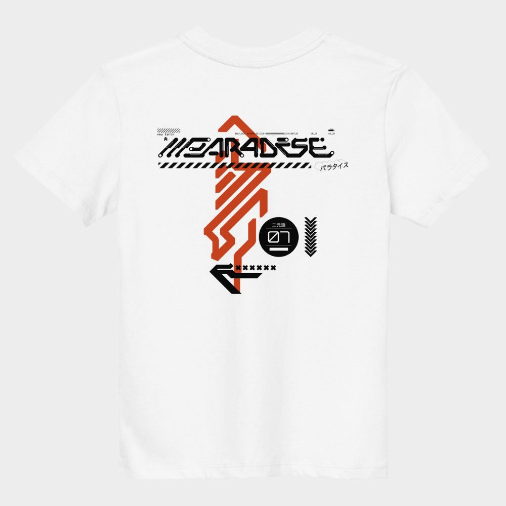 LouVoyage - T-shirt Boys - Arcade Japan - White - 3/13Y