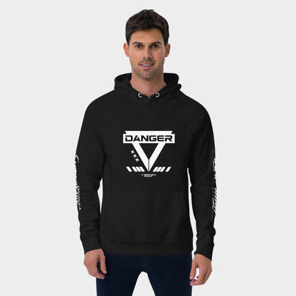 LouVoyage - Hoodie Men - Urban Style - Black - XS/3XL