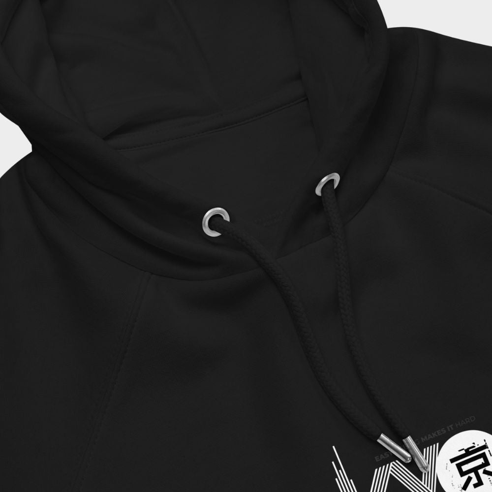 LouVoyage - Hoodie Men - Cyber Tokyo Style - Black - XS/3XL