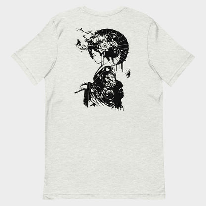 LouVoyage - T-shirt Women - Tattoo Geisha - White - XS/3XL