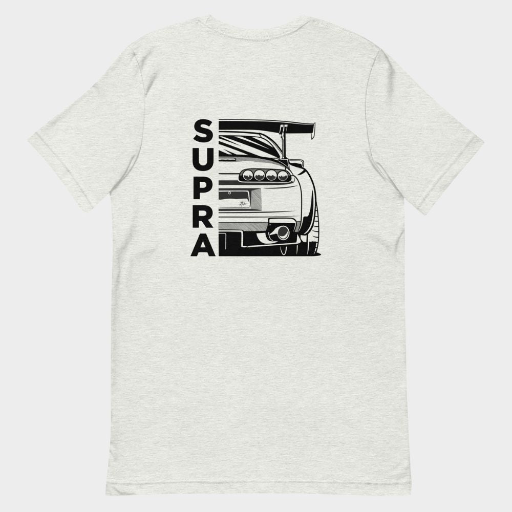 LouVoyage - T-shirt Men - JDM Supra - White - XS/3XL