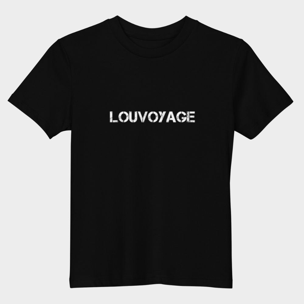 LouVoyage - T-shirt Boys - Escape Matrice - Black & Blue - 3/13Y