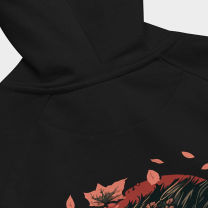 LouVoyage - Hoodie Women - Samurai Fallen - Black - XS/3XL