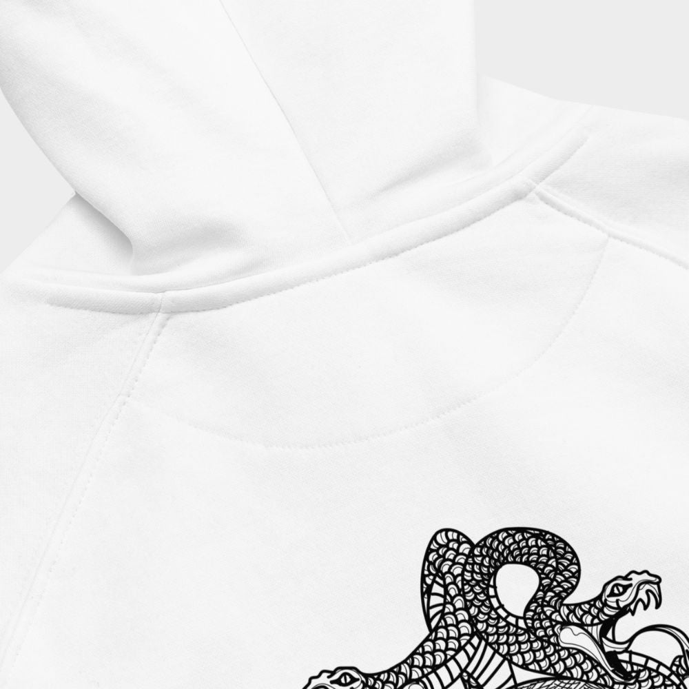 LouVoyage - Hoodie Women - Snake & Skull - White - XS/3XL