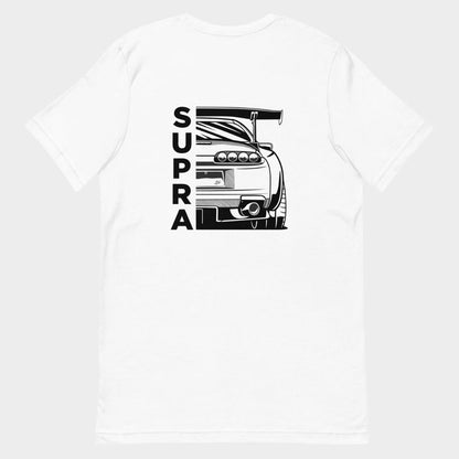 LouVoyage - T-shirt Men - JDM Supra - White - XS/3XL