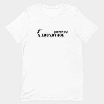 LouVoyage - T-shirt Men - Urban Style - White & Gray - XS/3XL